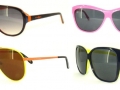 Gafas de sol de colores fluorescentes